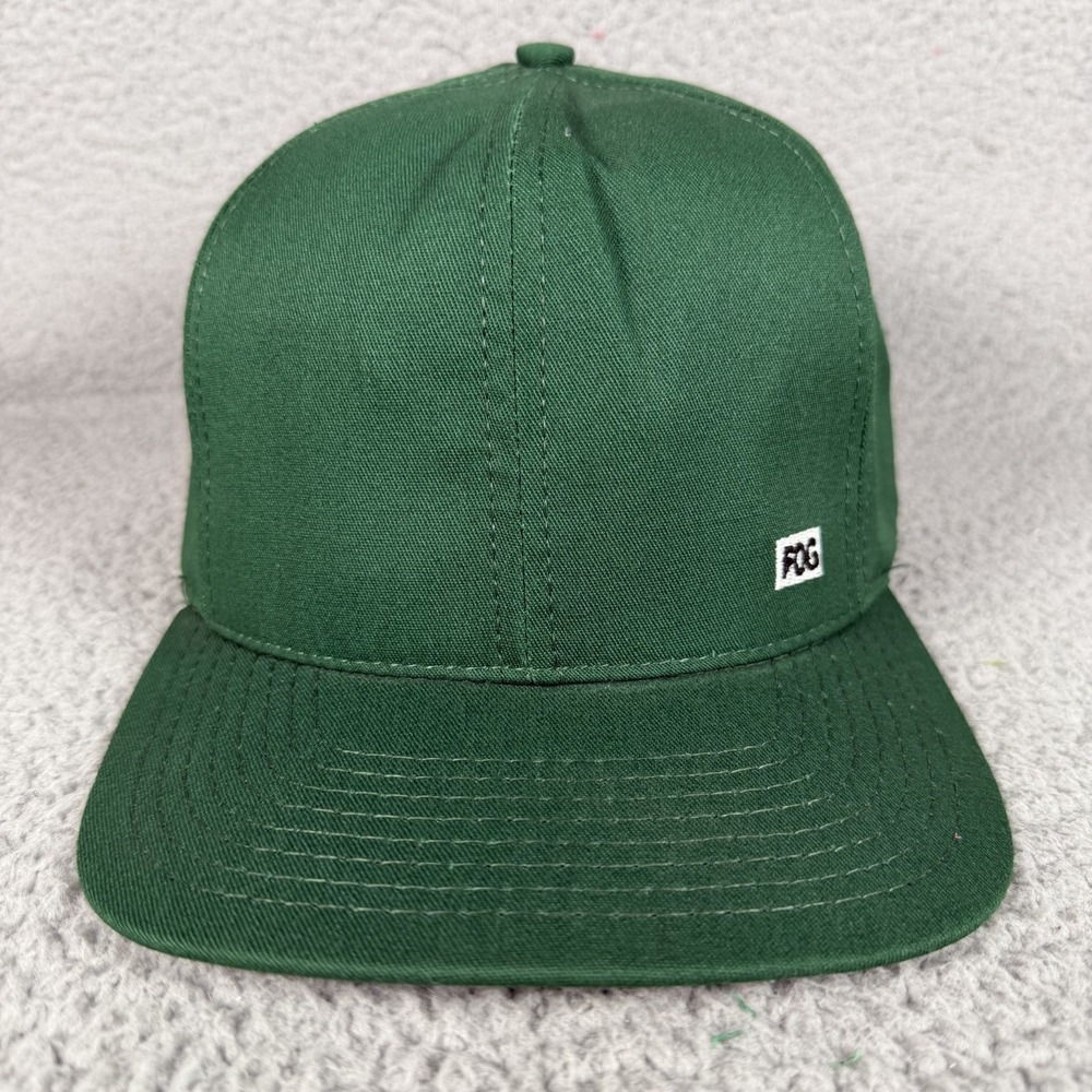 Vintage FOG Forward Observation Group Cap Unisex Large Green Casual Made in USA